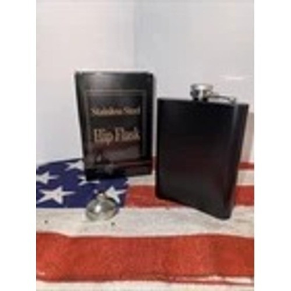 Stainless Steel Hip Flask - Picture 1 of 3
